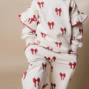 Свитшот That's Mine "Amelia Rouge Boucle", бантики на розовом