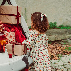 Платье That's Mine "Sarah Christmas Wreath", праздничное украшение