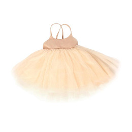 Платье принцессы Mrs. Ertha "Rosie Blush", персиковая пудра