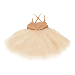 Платье принцессы Mrs. Ertha "Rosie Nude", кремовое