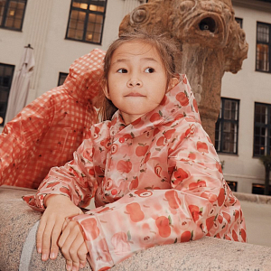 Дождевик Flöss "Caila Red Apple", гранатовые яблоки