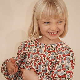 Платье с длинным рукавом Flöss "Amber", карнавал цветов