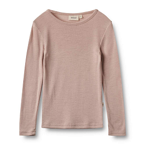 Термобелье лонгслив из шерсти мериноса Wheat "Alfie Dry Rose", вечерняя роза