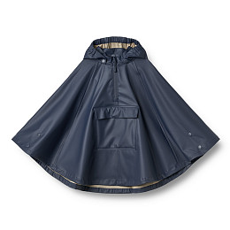 Дождевик Wheat "Drops Ink", синие чернила