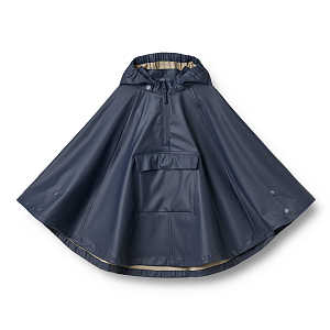 Дождевик Wheat "Drops Ink", синие чернила