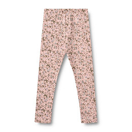 Легинсы из джерси Wheat "Jules Rose Powder Flowers", розовая акварель