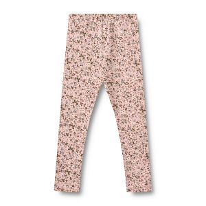 Легинсы из джерси Wheat "Jules Rose Powder Flowers", розовая акварель