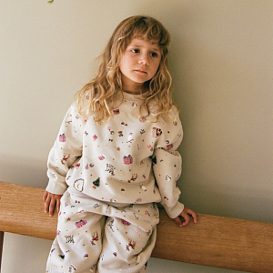 Свитшот Wheat "Elliot Offwhite Holiday", новогодние игрушки