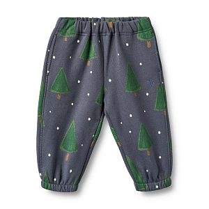 Брюки повседневные Wheat "Baby Cass Greyblue Holiday", лесные чары