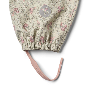 Полукомбинезон-дождевик Wheat "Charlo Slightly Green Flowers", цветы в зелени