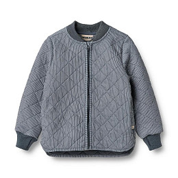 Куртка утепленная Wheat "Thermo Loui Ink Stripe", чернильный орнамент