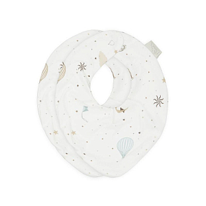 Нагрудник из джерси Cam Cam Copenhagen "Dreamland", 2 шт, молочный