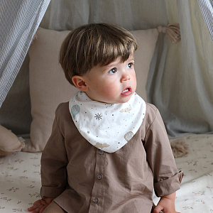 Нагрудник из джерси Cam Cam Copenhagen "Dreamland", 2 шт, молочный