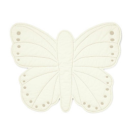 Игровой коврик в виде бабочки Cam Cam Copenhagen "Butterfly", молочный, 100 х 85 см