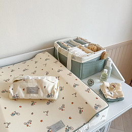 Органайзер для хранения Cam Cam Copenhagen "Bicycles", фисташковый крем