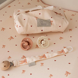 Контейнер для влажных салфеток Cam Cam Copenhagen "Bows", кремовый