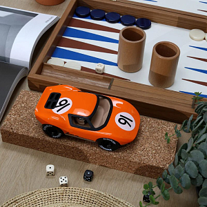 Машина PLAYFOREVER "Ken Gibson", оранжевая