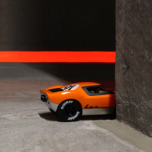 Машина PLAYFOREVER "Ken Gibson", оранжевая