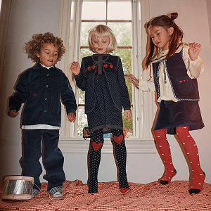 Брюки вельветовые Flöss "Billie New Navy", ночное море