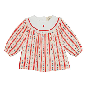 Платье с длинным рукавом Flöss "Noelle Holiday Stripe", праздничная поэзия