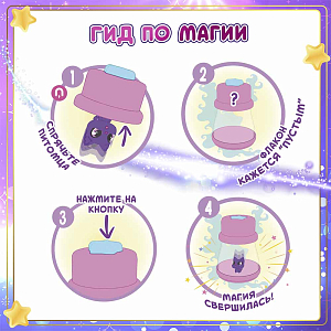 Игровой набор MAGIC MINI MYSTERIES "Волшебный флакон и волшебная комната", спальня Солнце