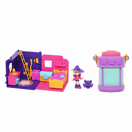 Игровой набор MAGIC MINI MYSTERIES "Фонарь-телепорт и волшебная комната", спальня Звезда