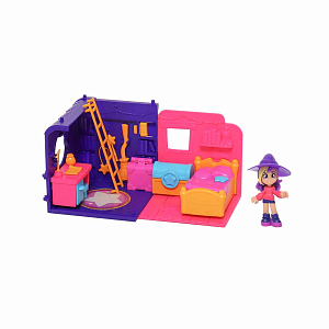 Игровой набор MAGIC MINI MYSTERIES "Фонарь-телепорт и волшебная комната", спальня Звезда