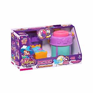 Игровой набор MAGIC MINI MYSTERIES "Фонарь-телепорт и волшебная комната", спальня Звезда