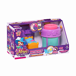 Игровой набор MAGIC MINI MYSTERIES "Фонарь-телепорт и волшебная комната", спальня Комета