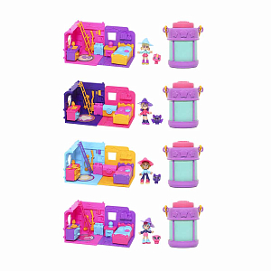 Игровой набор MAGIC MINI MYSTERIES "Фонарь-телепорт и волшебная комната", спальня Луна