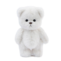 Медведь Lina TeddyTales длинношерстный, M, крем-брюле, 20 см