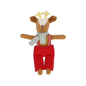 Мини игрушка Meri Meri "Олень в пряничном домике"