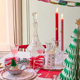 Тарелки Meri Meri "Рождество", большие, 8 шт