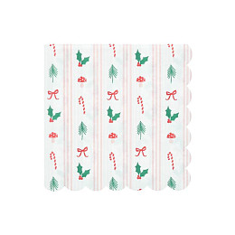 Салфетки Meri Meri "Рождество", большие, 16 шт
