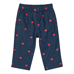 Брюки Flöss "Amee Mid Blue Heart", астрономия сердец