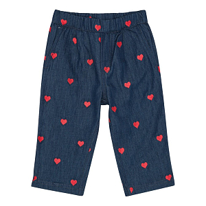 Брюки Flöss "Amee Mid Blue Heart", астрономия сердец
