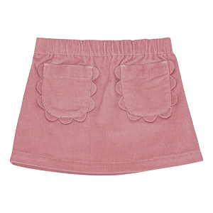 Юбка вельветовая Flöss "Mia Velvet Rose", бархатная роза