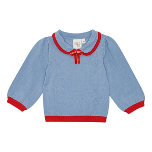 Блуза Flöss "Lily Blue Air", винтажный голубой