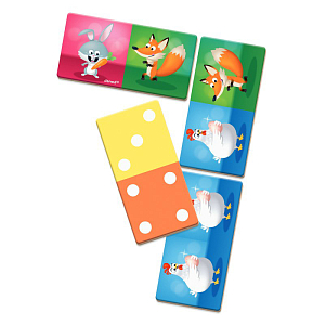 Домино Janod "Веселые животные"