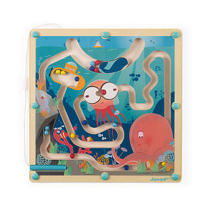 Игра-лабиринт Janod "Океан", магнитная