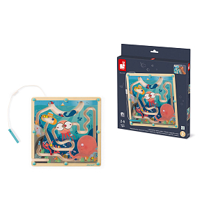Игра-лабиринт Janod "Океан", магнитная