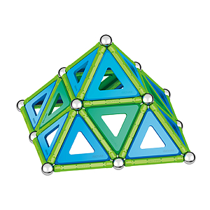Конструктор магнитный Geomag "Классик", пластины, 114 элементов