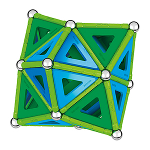 Конструктор магнитный Geomag "Классик", пластины, 114 элементов
