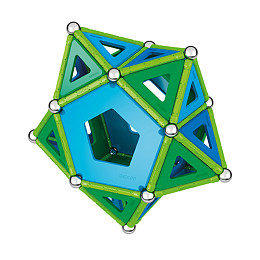 Конструктор магнитный Geomag "Классик", пластины, 114 элементов