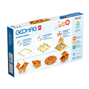 Конструктор магнитный Geomag "Классик", пластины, 78 элементов