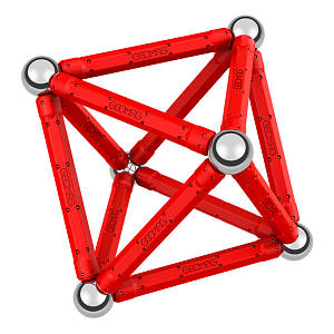 Конструктор магнитный Geomag "Классик", геометрия, 24 элемента