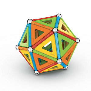 Конструктор магнитный Geomag "Многоцвет", 114 элементов