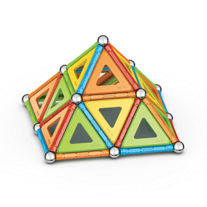 Конструктор магнитный Geomag "Многоцвет", 114 элементов