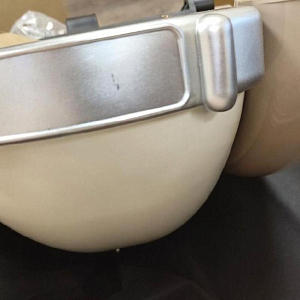 Детская машинка Baghera Speedster, молочная с серым (уцененный)