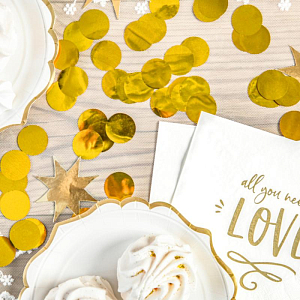 Конфетти Party Deco "Золото"